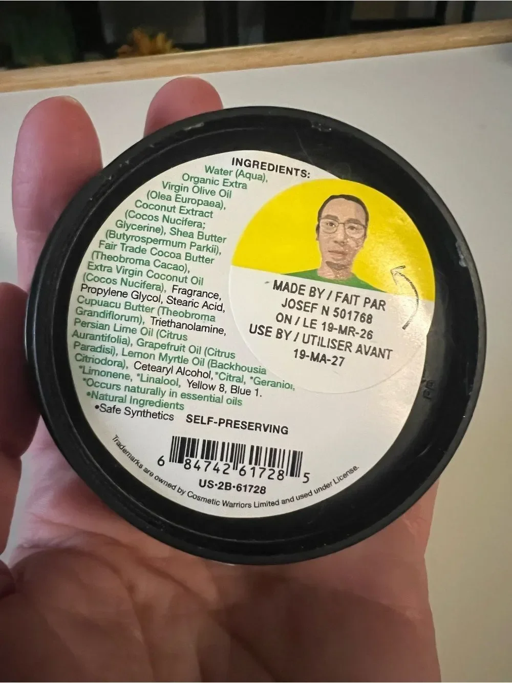 LUSH LIME BOUNTY BODY BUTTER BRAND NEW UNAVAILABLE 1.5 oz